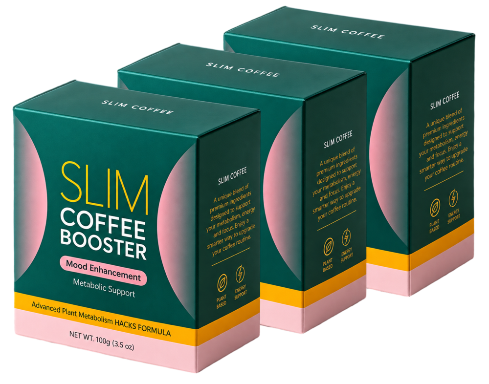 Open box of Slim Coffee Booster with individual sachets